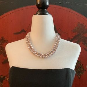 Vintage Champagne-Color Faux Pearls